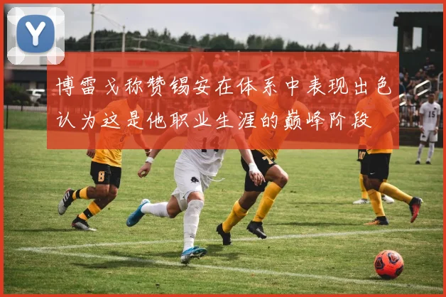博雷戈称赞锡安在体系中表现出色认为这是他职业生涯的巅峰阶段